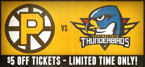 Providence Bruins vs. Springfield Thunderbirds | Providence Bruins