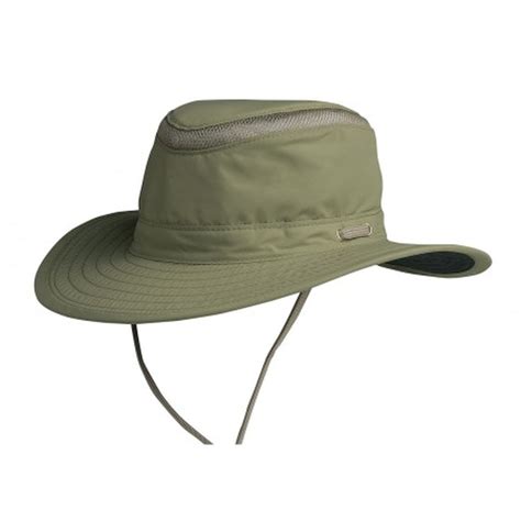 Conner Hats Mens Tarpon Springs Floating Supplex Sailing Hat Khaki L