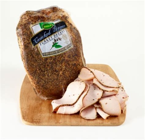 Jennie O Hickory Smoked Cracked Pepper Turkey Breast Fresh Sliced Deli