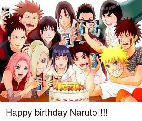 Happy Birthday Naruto ️ 10102017 We Love You ️ ️ ️ Naruto