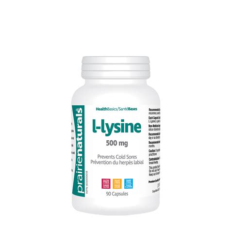 L Lysine Prairie Naturals