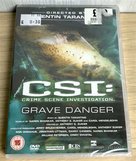Csi Crime Scene Investigation Grave Danger Dvd Drama 2005 Quentin