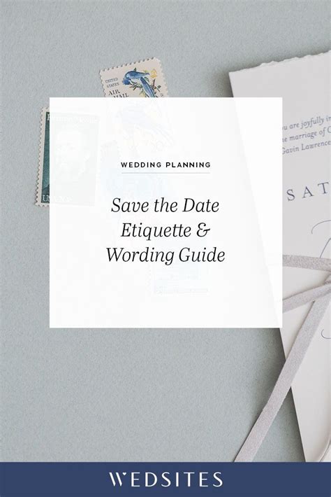Wedding Save The Date Etiquette And Wording Guide ♥ Wedsites Save The
