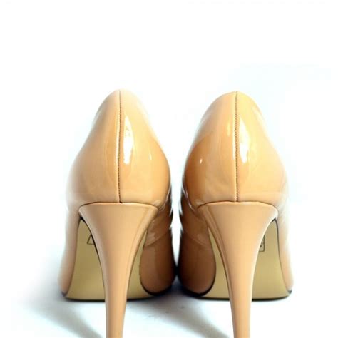 Carlton London Kyna H Mk0052 Women S Nude Patent Shoes Free Delivery
