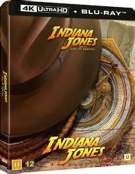 Indiana Jones And The Dial Of Destiny K Blu Ray Steelbook Sweden