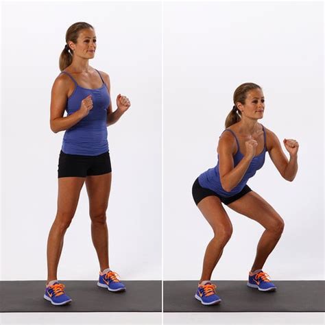 Basic Squats Butt Toning Exercises For Glutes Popsugar Fitness Photo 19