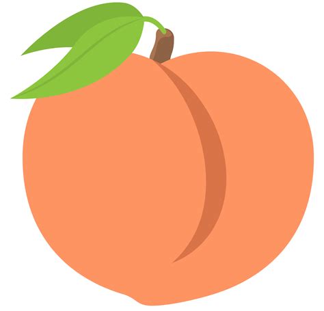 Peach Emoji Svg