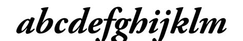 Adobe Garamond Pro Bold Italic Font What Font Is