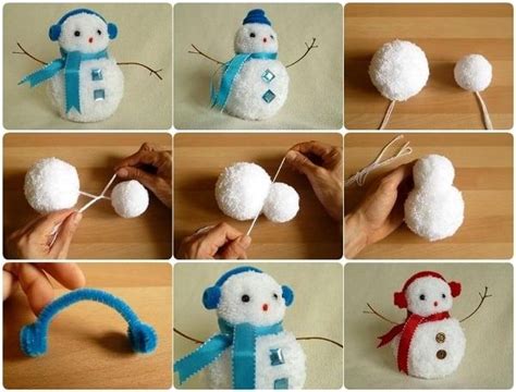 It's hard to say when people started making snowmen because they melt so quickly but, according to poor old frosty, however, might melt into tears if he saw some of these creative ideas and darkly. How To Make A Pom-Pom Snowman
