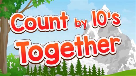 Count Together By 10s Counting Workout For Kids Jack Hartmann