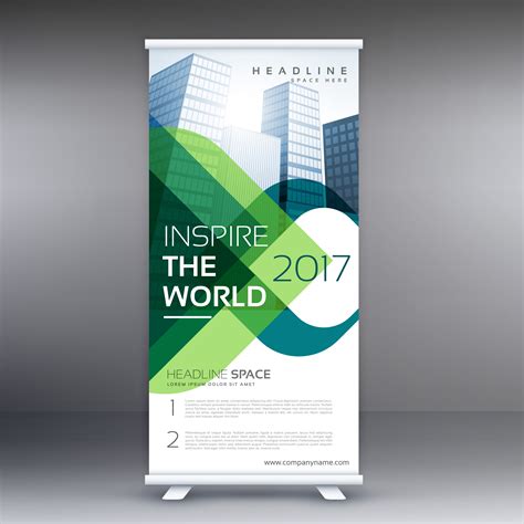 Company Roll Up Banner Presentation Download Free Vector
