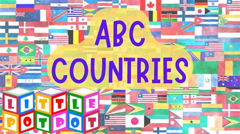 Abc Countries For Children Learn Alphabet With Countries And Flags By
