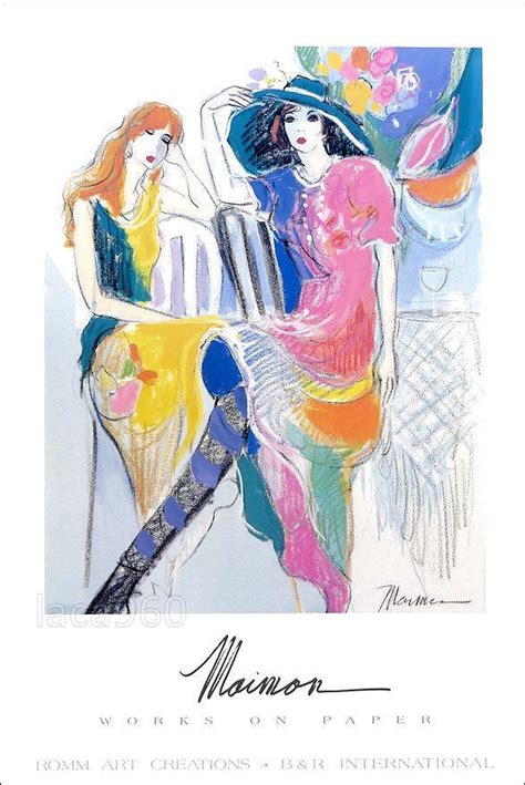 Isaac Maimon Spring Hat Fashionable Women Fine Art Poster 36 X 24