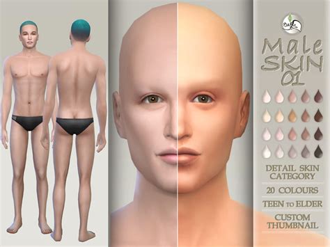 Skin Male N01 The Sims 4 Download Simsdomination