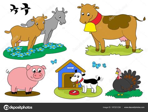 Pictures Cute Farm Animals Cartoon Cute Farm Animals Collection 2