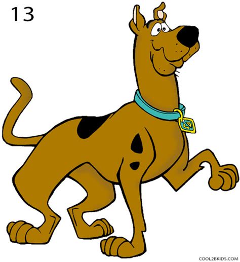 How To Draw Scooby Doo Step By Step Pictures