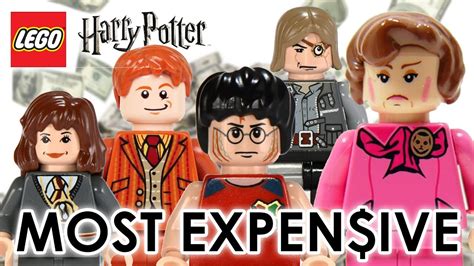 Top 20 Most Expensive Lego Harry Potter Minifigures Youtube