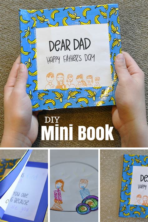 Fathers Day Mini Book Be A Fun Mum