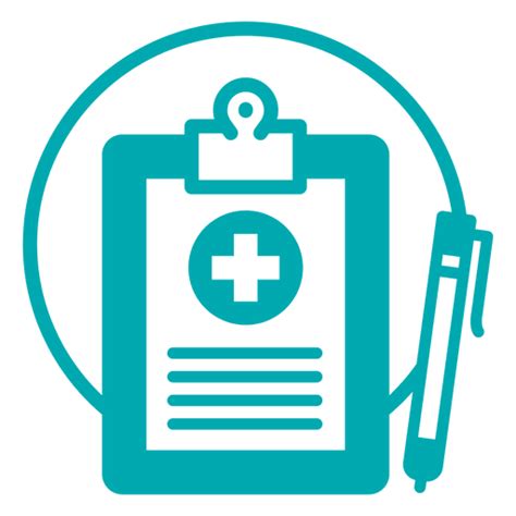 Icono de registro médico - Descargar PNG/SVG transparente