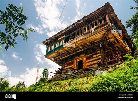 Traditional Himachali Wooden House Hi Res Stock Photography And Images