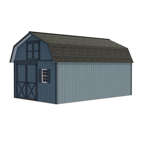 Best Barns Millcreek 12 Ft X 20 Ft Wood Storage Shed Kit Millcreek