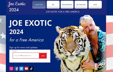 Tiger King Joe Exotic Wants To Run For President In