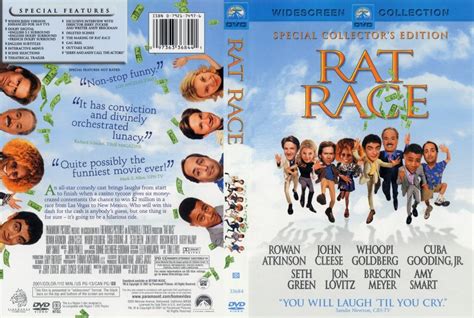 Rat Race Movie DVD Scanned Covers Ratrace Scan Hires DVD Covers