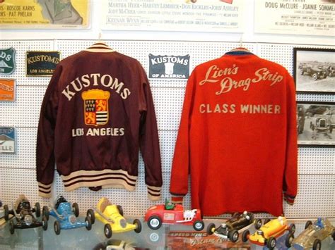 Barris Kustoms And Lions Drag Strip Jackets Vintage Car Garage Don John