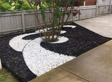 Modern White Stone Landscaping Ideas To Transform Your Yard Landscapedesigner Rock Garden
