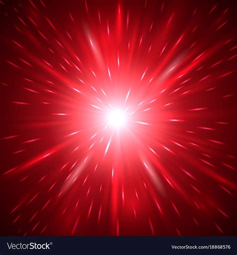 Red Abstract Light Background Royalty Free Vector Image