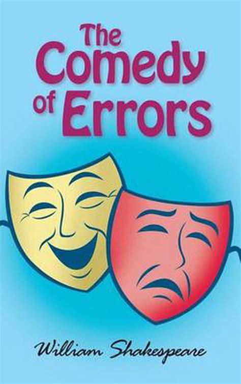 Comedy Of Errors By William Shakespeare Hardcover Book Free Shipping