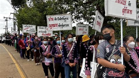 Doi Mon Jam Villagers Start Protest March Against Demolition Of Illegally Built Resorts Chiang