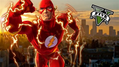 Gta V Pc Flash Mod El Impresionante Mod De Flash Superheroes En