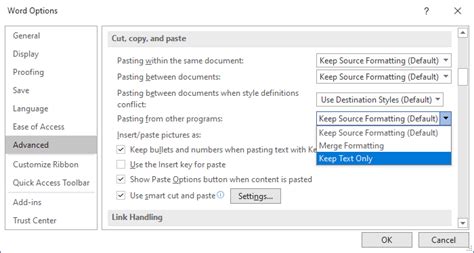 How To Paste Text Without Formatting Microsoft Word 365