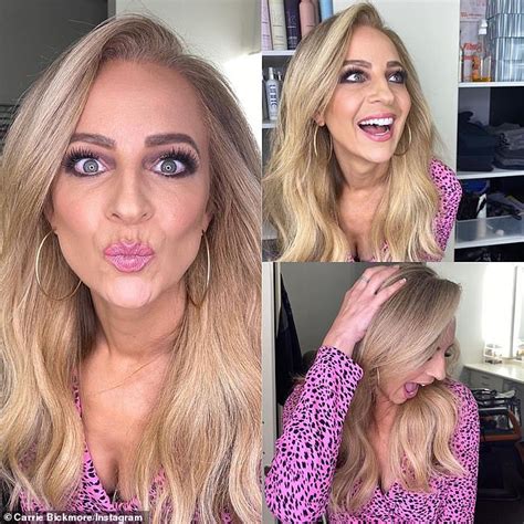 The Project Host Carrie Bickmore 39 Covers Greys And Has Photoshoot Readsector