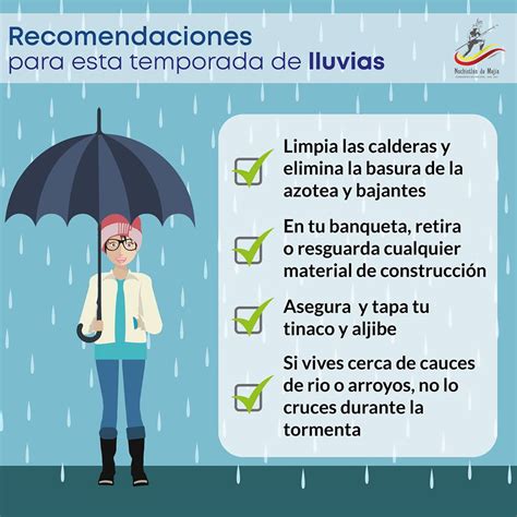 Recomendaciones para la temporada de Lluvias Ayuntamiento de Nochistlán