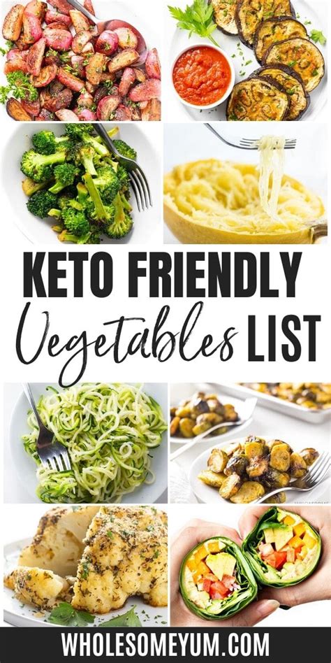 The Complete Keto Friendly Vegetables List Dozens Of Veggies To Eat