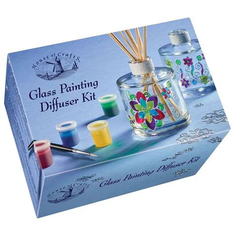 Glass Painting Diffuser Kit Craft And Hobbies From Crafty Arts Uk