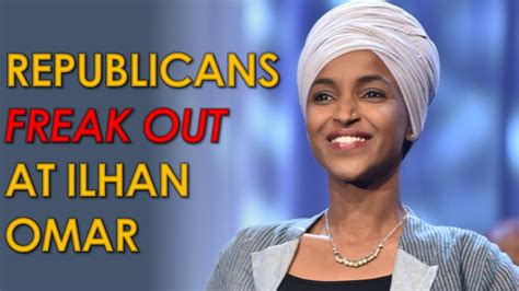 Republicans Freak Out As Ilhan Omar Calls For Dismantling Americas