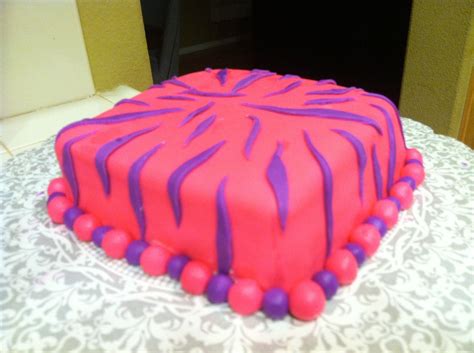 Neon Pink Mini Cake Beautiful Cake Designs Mini Cakes Cake