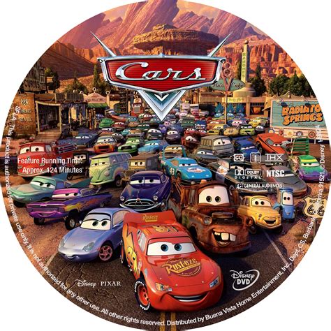 Cars Dvd Cover 2006