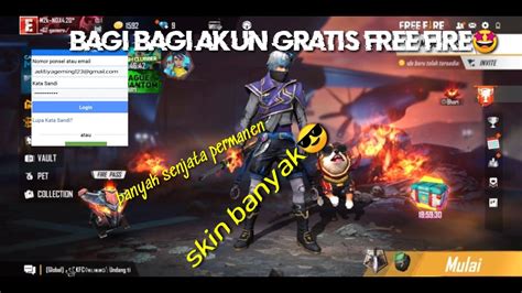 Coba saja satu per satu akun free fire di atas, barangkali sobat beruntung mendapatkan yang masih aktif. Bagi-bagi Akun sultan free fire gratis prat1 - YouTube