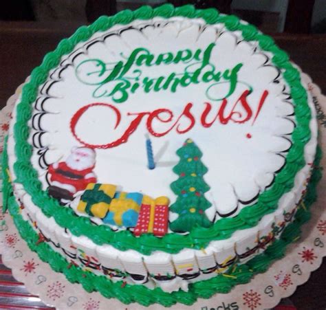 Happy Birthday Jesus Cake Image Kurniacale