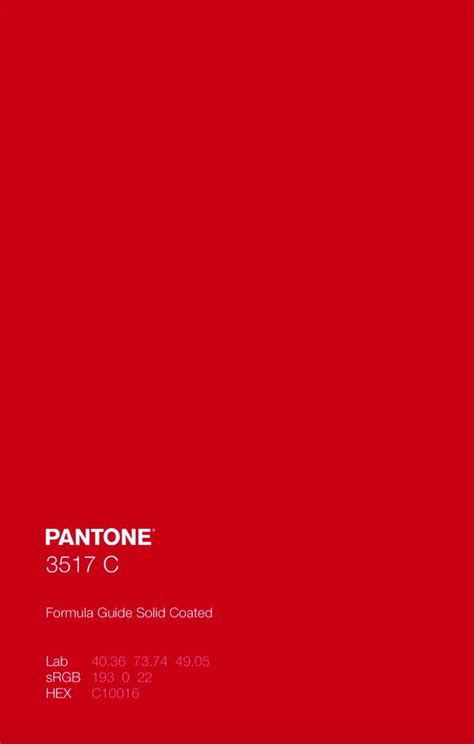 Pin By Leonie On Rosso Pantone Color Chart Pantone Colour Palettes