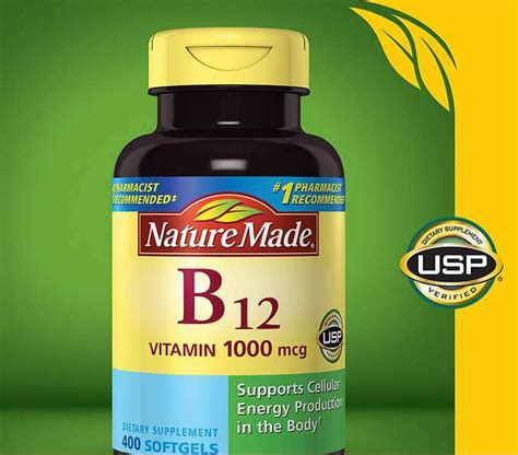 Nature Made Vitamin B12 1000 Mcg 400 Softgels My Online Store Dba