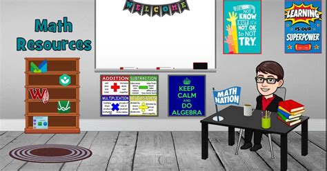 Editable Bitmoji Classrooms Free Template