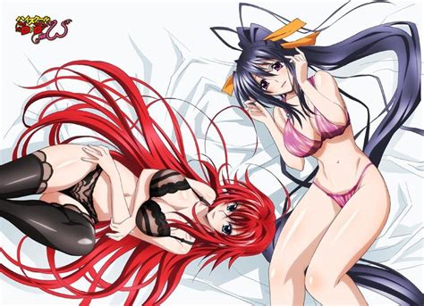 Rias Gremory And Akeno Himejima Sexy Hot Anime And Characters Fan