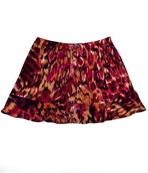 Custom Wildfire Ruffled Tennis Skirt No Shorts Final Sale Custom
