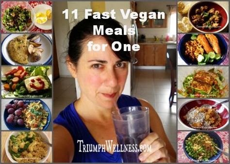 11 Fast Vegan Meals For One Vegan Recipes Vegan Dishes Vegan Cooking