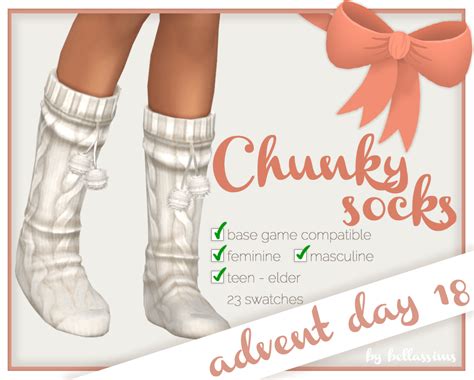 20 Sims 4 Socks Custom Content One Special Pack — Snootysims